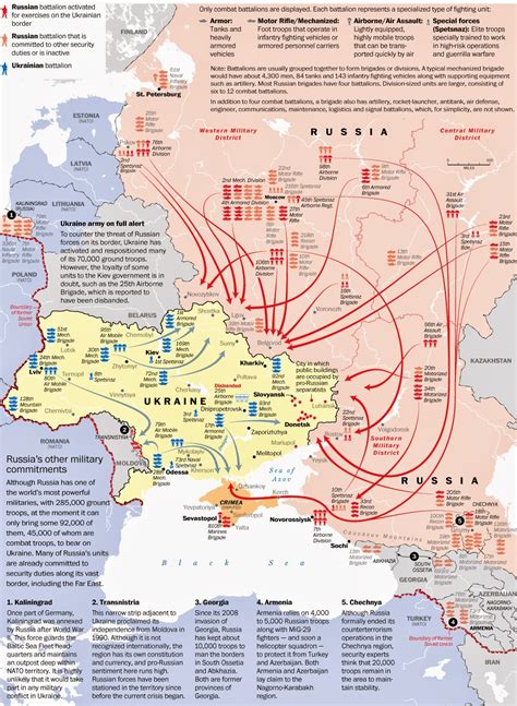 ukraine military deployment map